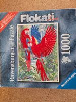 Flokati puzzle 1000 Teile Papageimotiv Stuttgart - Möhringen Vorschau