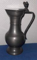 Alte Zinn-Kanne/Vase mit Deckel +2 Eicheln - H 26 cm - TOP Nordrhein-Westfalen - Solingen Vorschau