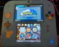 Nintendo 2DS blau (Special Pokémon Mond Edition) Bayern - Straubing Vorschau