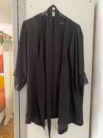 Satin Bademantel Kimono S 34 Spitze schwarz neuwertig Nordrhein-Westfalen - Wenden Vorschau