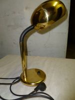 Nachttischlampe Tischlampe Gold Messing H=50 cm biegbar E27 Baden-Württemberg - Geislingen an der Steige Vorschau