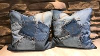 Kissenbezüge 40x40cm, Jeans, Handmade, Upcycling Nordrhein-Westfalen - Rhede Vorschau