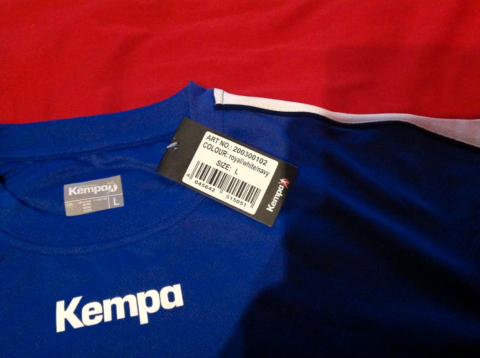 Kempa Handball Shirt Gr. L blau original Neu. in Leipzig