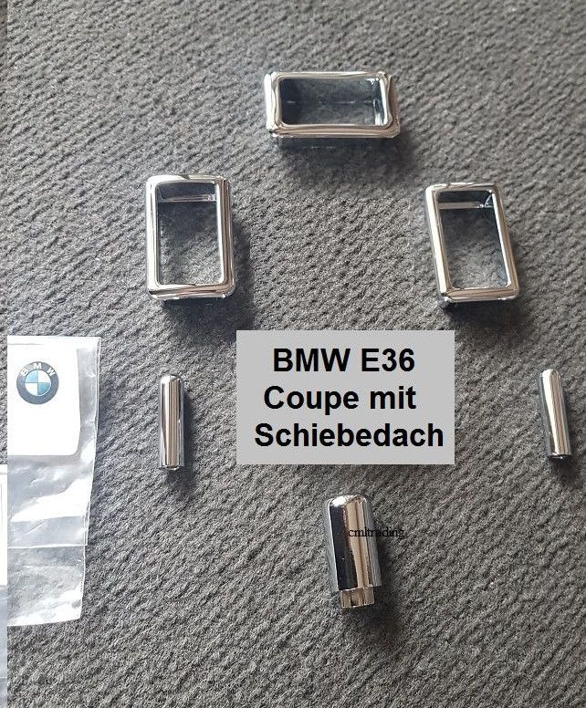 BMW E36 3er Coupe Chrom 328i 325i 318i Set Handbremsknopf M3 in München