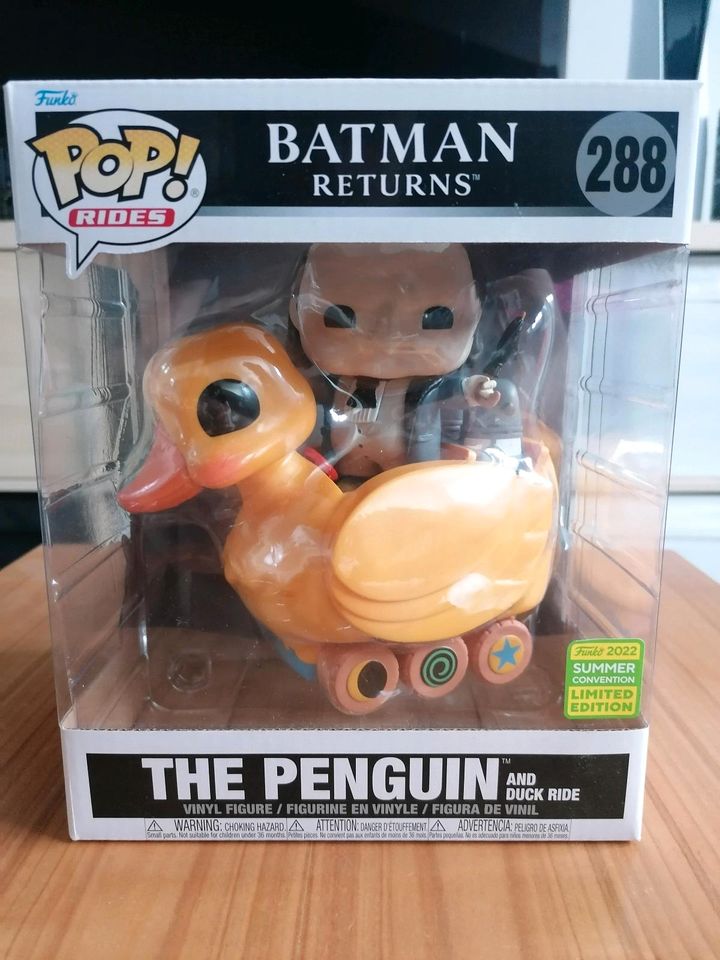 The Penguin and Duck Ride Batman Returns Funko Pop 288 in Waldfischbach-Burgalben