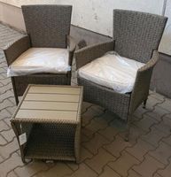 Polyrattan Balkonset 5 teilig Balkonmöbel Garten Möbel beige Rheinland-Pfalz - Höhr-Grenzhausen Vorschau