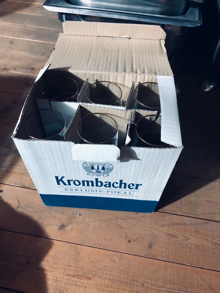 Krombacher Gläser in Obernkirchen