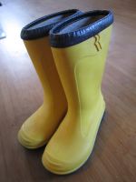 Gummistiefel gelb blau mit Smiley Sohle unisex Gr. 25/26 Brandenburg - Teltow Vorschau