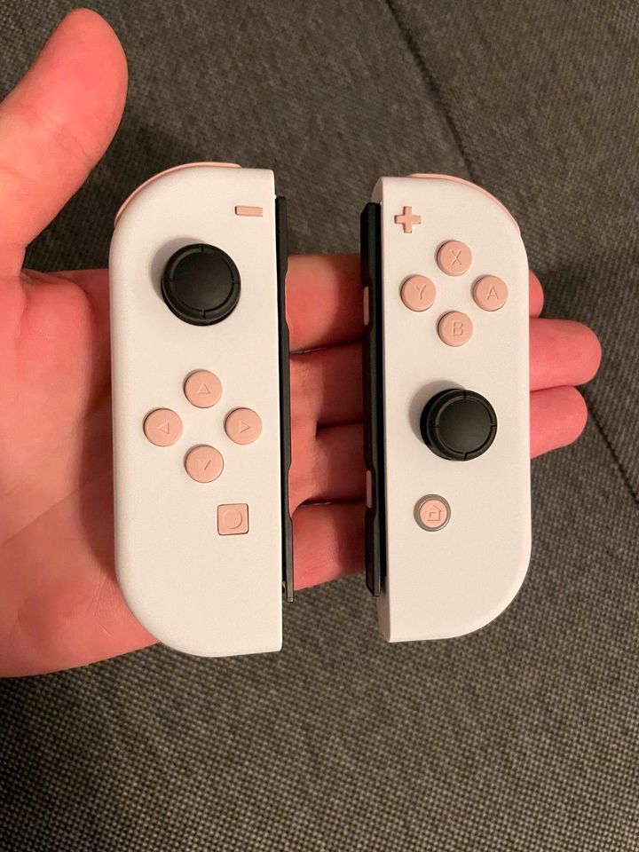 Nintendo Switch Custom JoyCon Controller Weiß | Original in Homburg