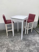 Hochtisch/Tisch und Stühle/Hocker in rot/weiß Köln - Bayenthal Vorschau