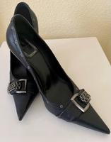 Dior High Heels  Pumps schwarz Leder 38 Nordrhein-Westfalen - Mettmann Vorschau