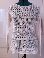 AJOUR Pullover Baumwolle Sommer von Yessica S-M Rheinland-Pfalz - Kirchheimbolanden Vorschau