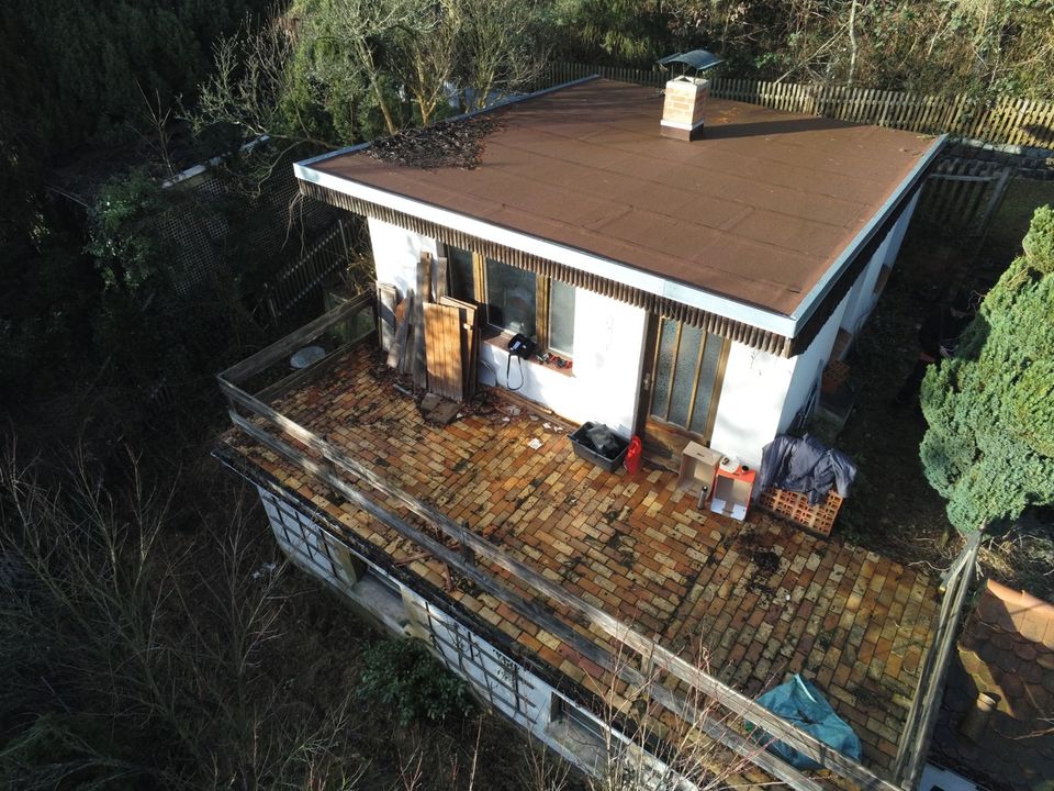 Gartengrundstück Weißenborn (Holzland) mit massivem Bungalow in Weißenborn