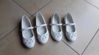 Kommunion Ballerinas Schuhe Strass 34 weiss Klettverschluss Bayern - Gemünden a. Main Vorschau