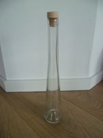 Glasflasche mit Korken, ca. 32 cm hoch, transparent Nordrhein-Westfalen - Haltern am See Vorschau