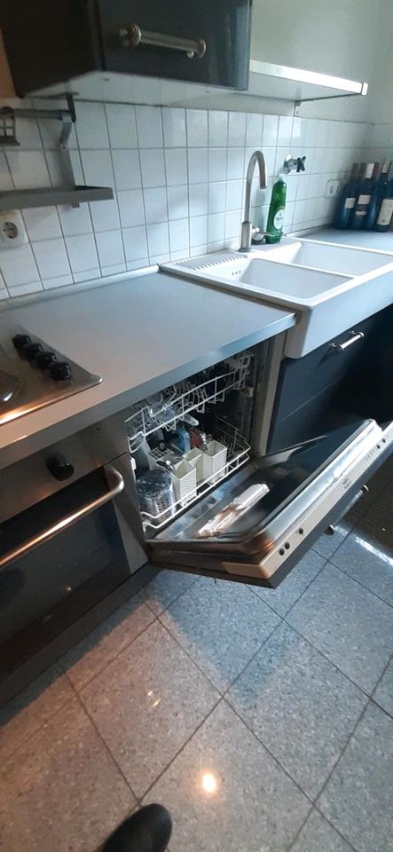 Einbauküche Ikea mit Herd Spülmaschine Waschmaschine in Köln