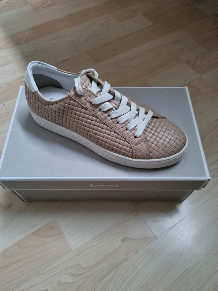 Sneaker Schuhe Tamaris Größe 38 beige / braun in Siegen