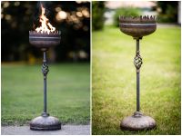 Fackel Stabsäule Gartenfackel Feuerstelle Garten Feuer 109€* Niedersachsen - Heemsen Vorschau