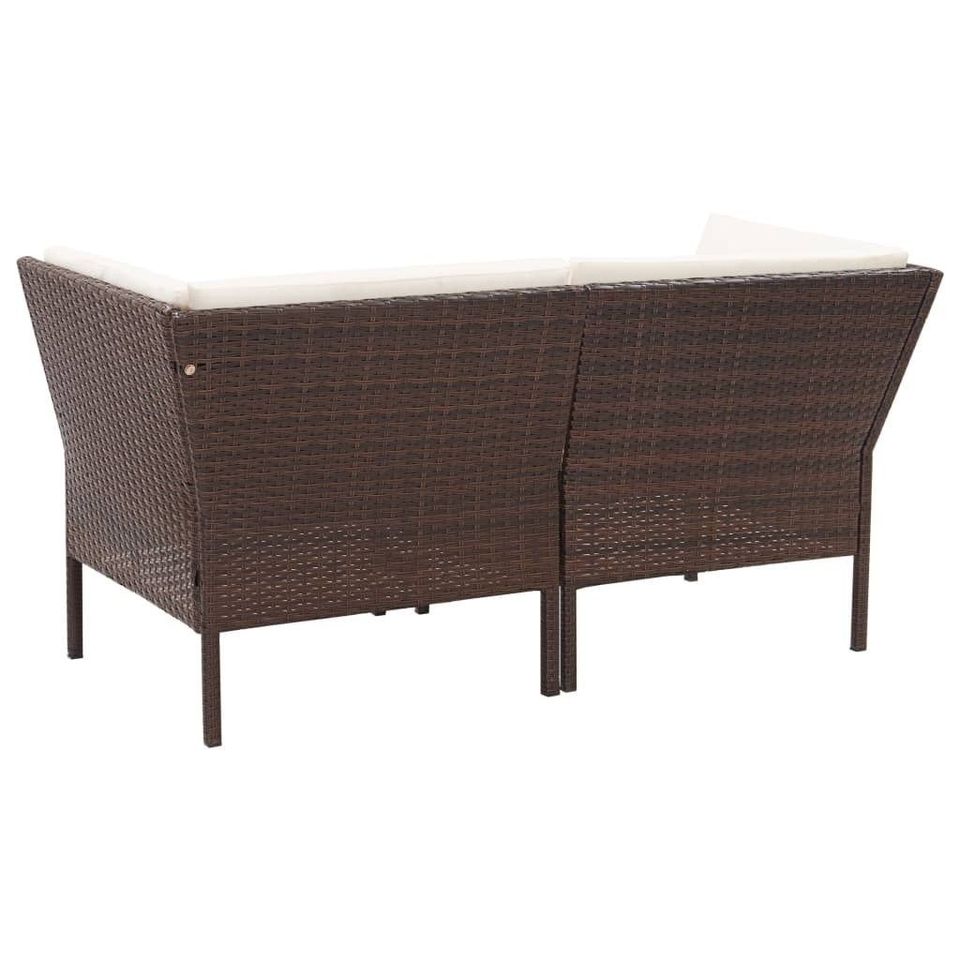 Gartenlounge Gartensofa Garten Terasse Lounge Poly Rattan Braun in Barsinghausen