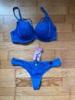 Hunkemöller BH Set blau 75C S Niedersachsen - Hameln Vorschau