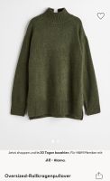 H&M Pulli Pullover Rollkragen Stehkragen Khaki Grün Lang M Nordrhein-Westfalen - Krefeld Vorschau