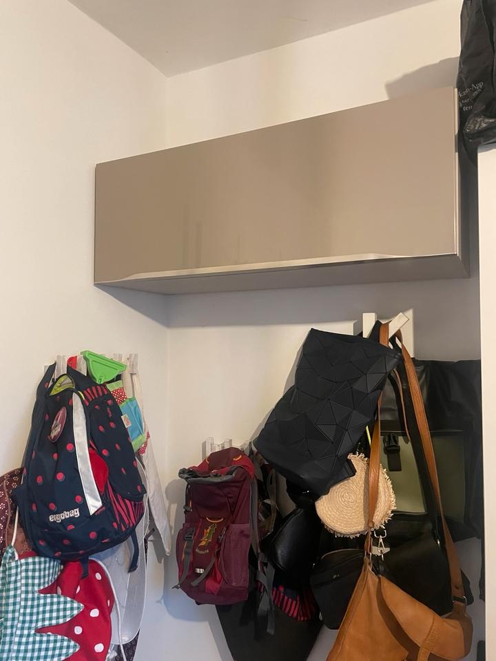 Nobilia Küchenschrank Hängeschrank Schrank Hochglanz grau in Hoyerswerda