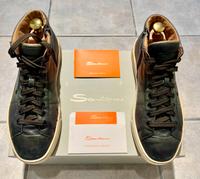 Santoni top Sneaker grün Größe 40 Wandsbek - Hamburg Bramfeld Vorschau