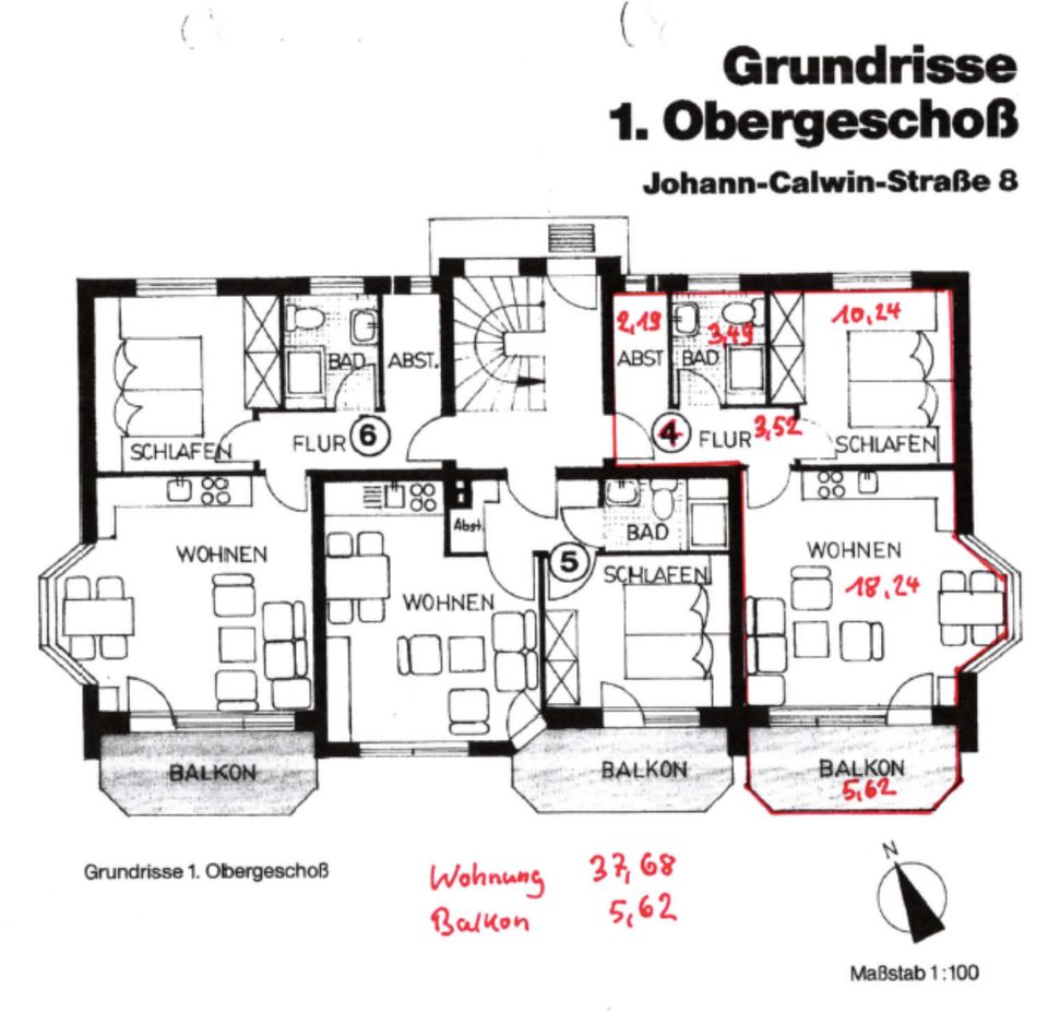 Willkommen auf der Insel Borkum, schöne Eigentumswohnung im Ortskern. Der Traum von einer Wohnung auf der beliebten Insel in Borkum