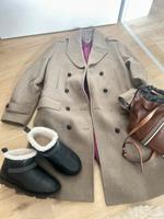 Tommy Hilfiger Mantel Beige Gr. L Bayern - Bad Abbach Vorschau