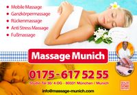 Massage München Tal 30 - auch kurzfristige Termine München - Altstadt-Lehel Vorschau