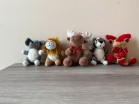 5 Stück kleine Tiere gefüllt schungeltier-Plüsch-Set 12 cm süße S Wandsbek - Hamburg Hummelsbüttel  Vorschau