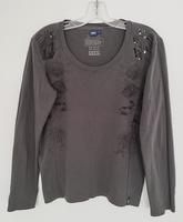 Shirt Langarm Gr. L Grau, Langarmshirt von Marke CECIL® Baden-Württemberg - Bühl Vorschau
