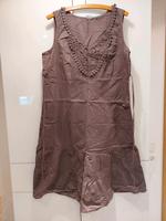 Braunes Sommerkleid mit Stickerei Esprit/Leinenkleid/Minikleid Bayern - Kulmain Vorschau