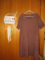 Deerberg | Kleid mit Lochmuster | braun | Gr. 2XL / XL | Waldorf Bayern - Sandberg Vorschau