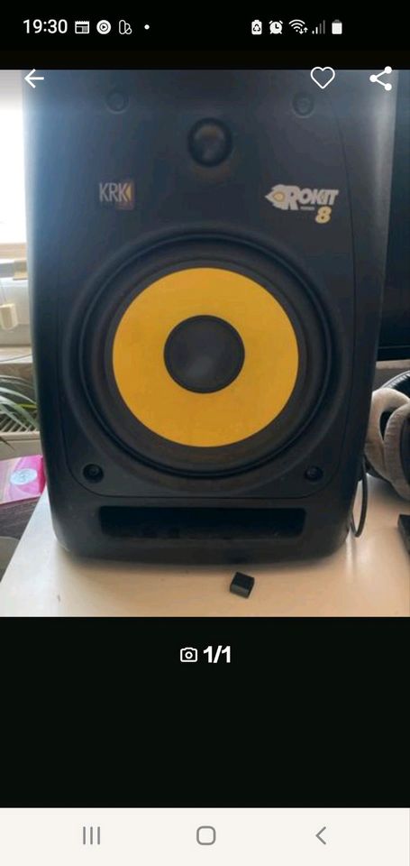 2x krk rokit 8 rpg 2 studio monitor in Duisburg