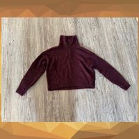 Hollister / Gr. S / Pullover mit Reißverschluss / Weinrot Hessen - Körle Vorschau