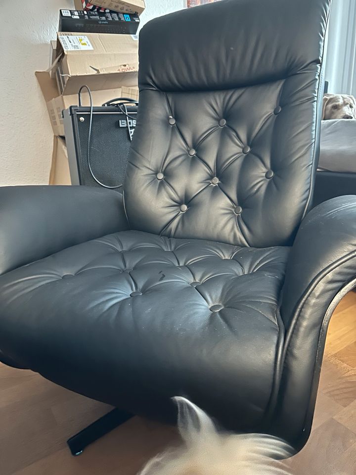 CASAVANTI Relaxsessel Set 2-teilig Birke schwarz /schwarz in Leipzig