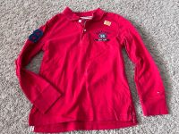 Gr. 116 - Tommy Hilfiger Poloshirt rot Langarmshirt Shirt Baden-Württemberg - Edingen-Neckarhausen Vorschau