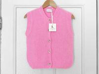 Weste  Strickweste Pastell Rosa Rosé Candy Colour Sommer Vintag Hamburg - Altona Vorschau