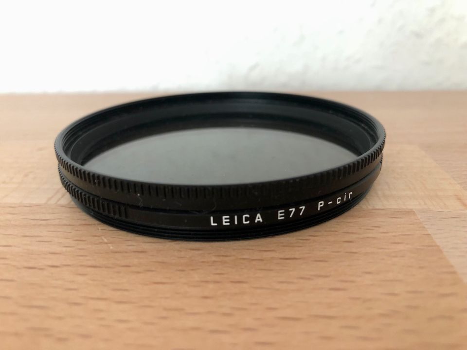 Leica Zirkular-Polfilter E77 Filter P-cir schwarz in Leipzig