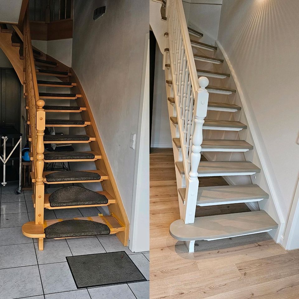 Treppe Schleifen , Treppe Renovierung in Osnabrück