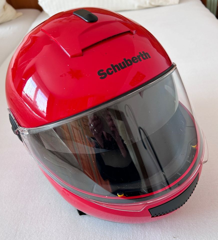 Schuberth C2 Klapphelm ferrarirot Damen in Spiegelau