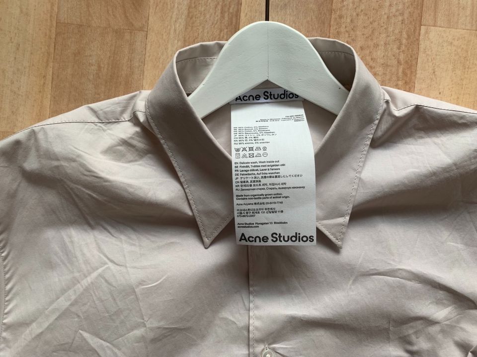 Acne Studios Hemd Shirt 48 AW2023 No Stone Island Jacquemus in Saarbrücken