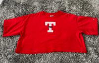 Tommy Hilfiger wide Top Shirt bauchfrei rot gr XS Hessen - Wehretal Vorschau