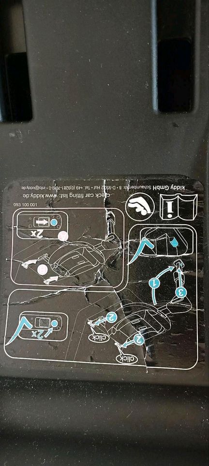 Babytrage Auto Kiddy evo-lunafix inkl. 1 Isofix Station in Werdau
