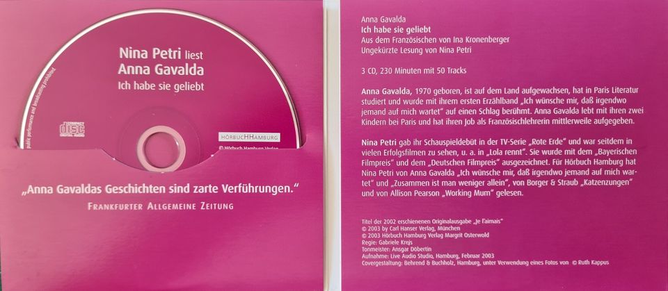 Hörbuch-Sammlung: große Auswahl (auch einzeln) Top-Zustand in Nottensdorf