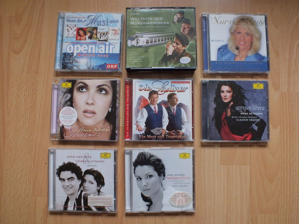 diverse Volksmusik-CDs in Nümbrecht