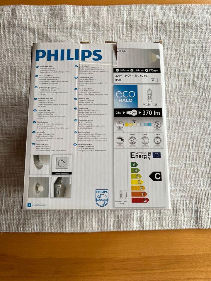 Set 3 Wandlampen Leuchten Philips in Edewecht