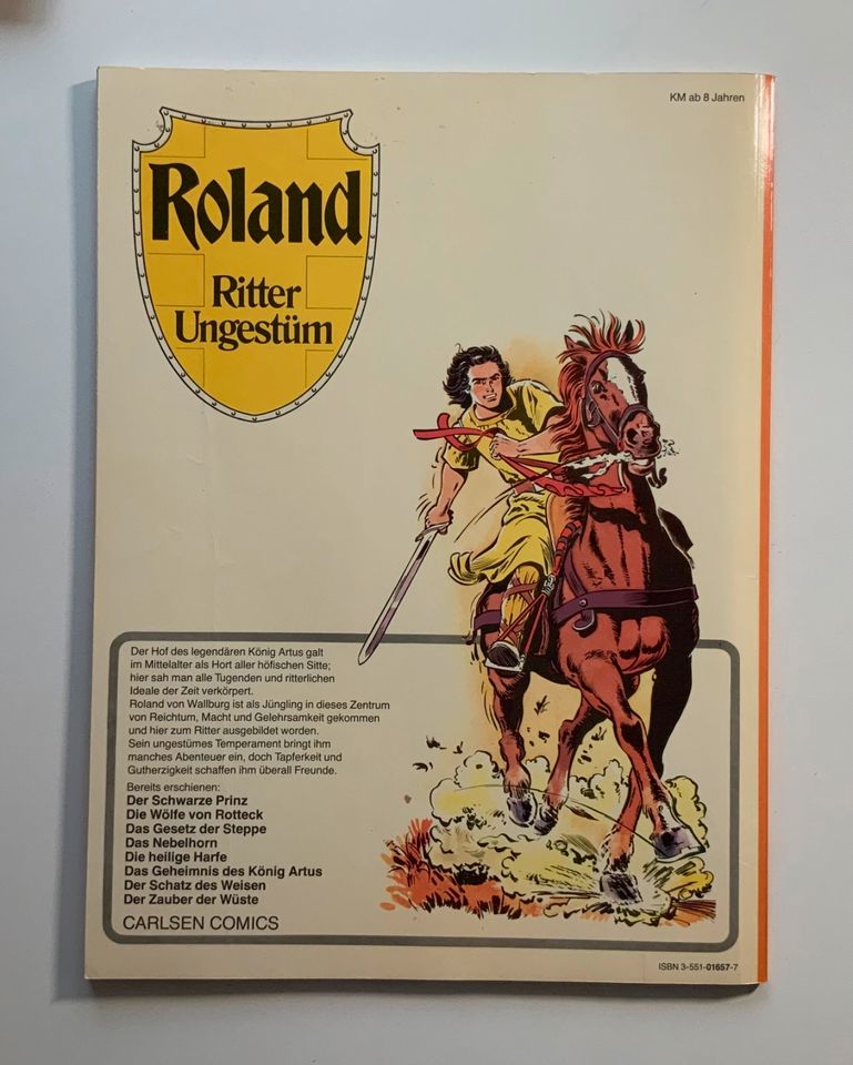 8 Stck. Roland Ritter Ungestüm Carlsen Verlag Bd. 1-2 und 3-9 in Friesoythe