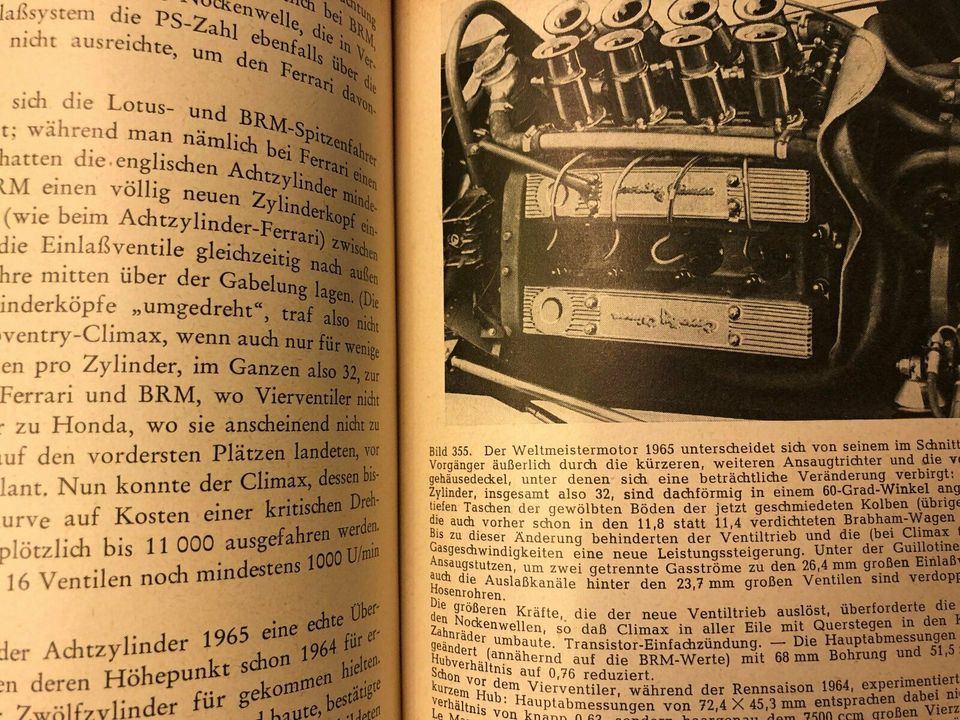 Schnelle Motoren - seziert und frisiert v. Helmut Hütten 1966 in Aachen